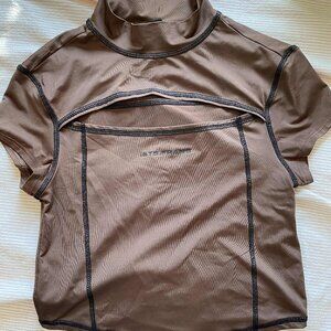 Urban Outfitters Cutout Crop Top